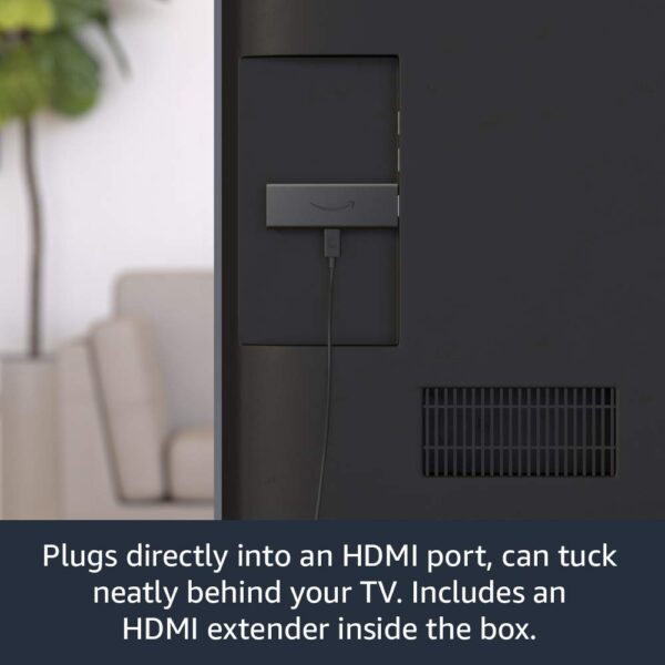 Fire TV Stick (3rd Gen, 2021) with all-new Alexa Voice Remote (includes TV and app controls) | HD streaming device | 2021 release - Image 2