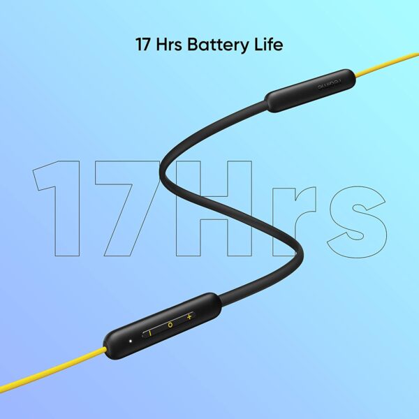 realme Buds Wireless 2 Neo (Blue) in-Ear Earphones with Type-C Fast Charge | 17-Hour Battery | 11.2mm Bass Boost+ Driver | Bluetooth v5.0 & Magnetic Instant Connection - Image 2