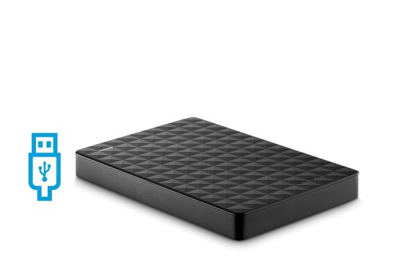 Seagate Expansion 1 TB External HDD - USB 3.0 for PC Laptop, 3 yr Data Recovery Services, Portable Hard Drive (STEA1000400) - Image 2