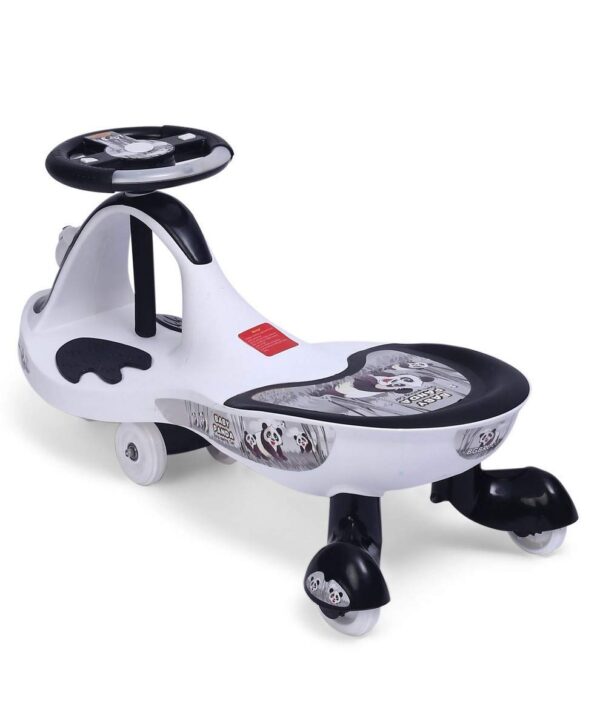 Toyzone Baby Panda Kids Magic Car/Swing Car Ride On -Multicolour - Image 4