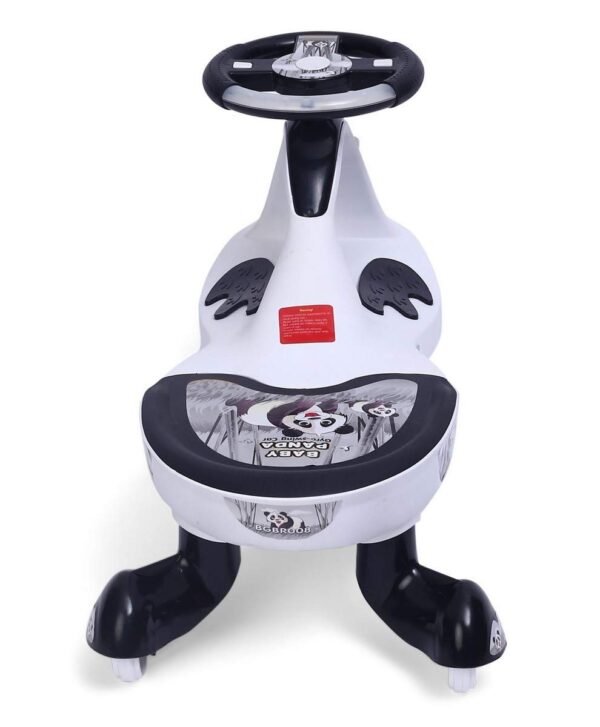 Toyzone Baby Panda Kids Magic Car/Swing Car Ride On -Multicolour - Image 2