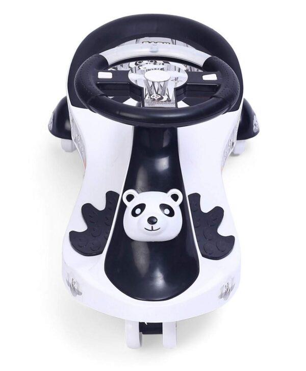 Toyzone Baby Panda Kids Magic Car/Swing Car Ride On -Multicolour - Image 5