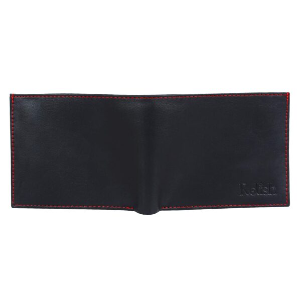 Relish Reversible PU-Leather Belt and Black Bi-Fold Wallet Combo Set for Mens and Boys | Gift for Men | Men Stylish PU-Leather Product - Image 4