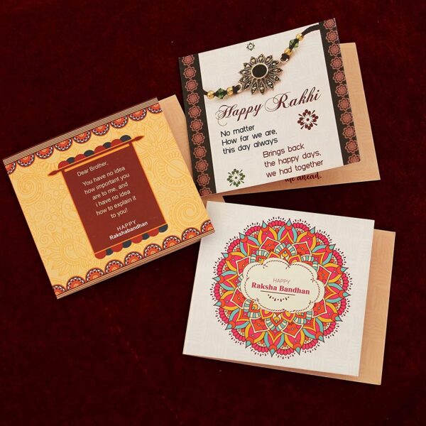 TIED RIBBONS Combo of Finest Rakhi with Ceramic Printed Coffee Mug for Brother, 325ml (TR-RB16-RakhiMug047) - Image 5