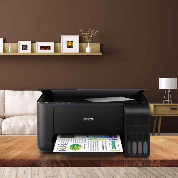 Epson EcoTank L3110 All-in-One Ink Tank Printer (Black) - Image 3