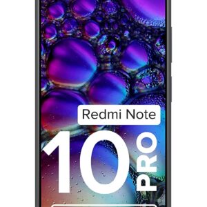 Redmi Note 10 Pro Max (Dark Night, 6GB RAM, 128GB Storage) -108MP Quad Camera | 120Hz Super Amoled Display