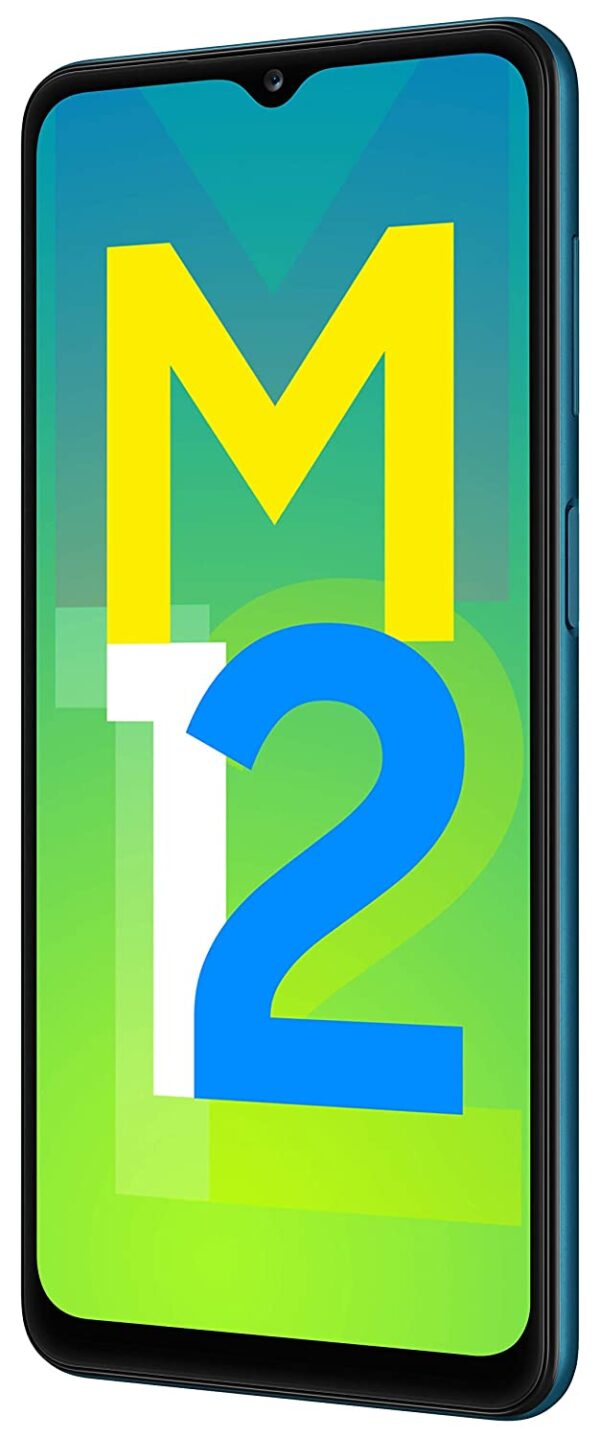 Samsung Galaxy M12 (Blue,4GB RAM, 64GB Storage) 6000 mAh with 8nm Processor | True 48 MP Quad Camera | 90Hz Refresh Rate - Image 3