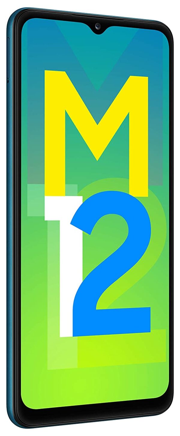 Samsung Galaxy M12 (Blue,4GB RAM, 64GB Storage) 6000 mAh with 8nm Processor | True 48 MP Quad Camera | 90Hz Refresh Rate - Image 2